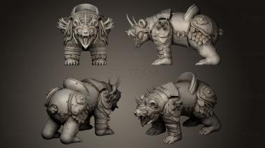 3D model Armored Bear (STL)